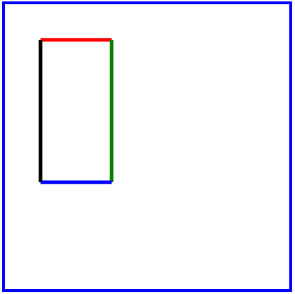rectangle defined by points